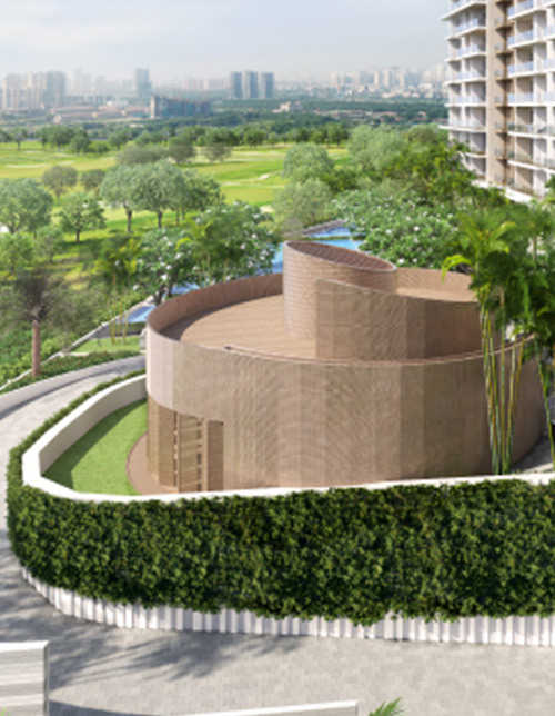 Landscaped Open Spaces with Recreational Facilities