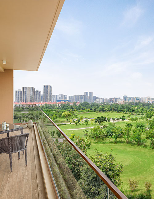 Large Sundecks with Panoramic Views of Golf Course