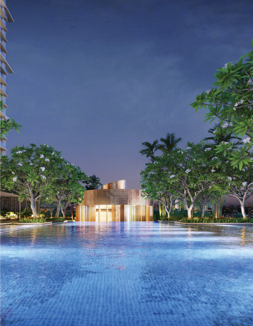 Expansive views from your Infinity pool